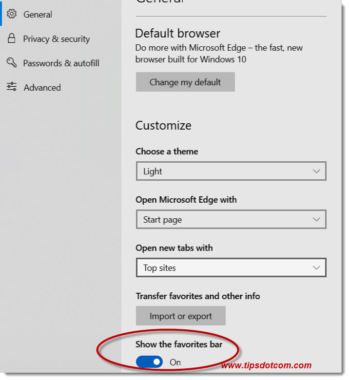 How To Enable Favorites Bar In Microsoft Edge Vrogue