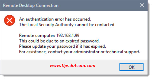 veepn authentication error