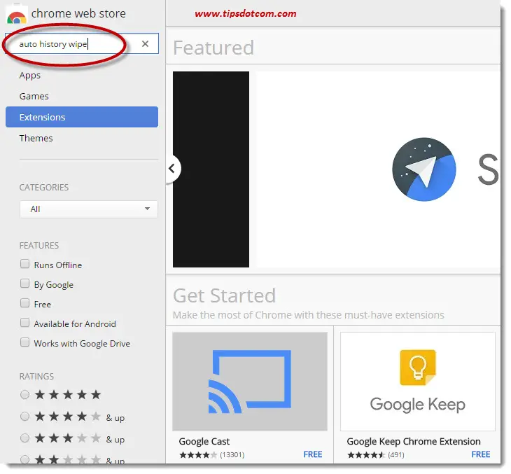 how to delete history on google chrome on exit