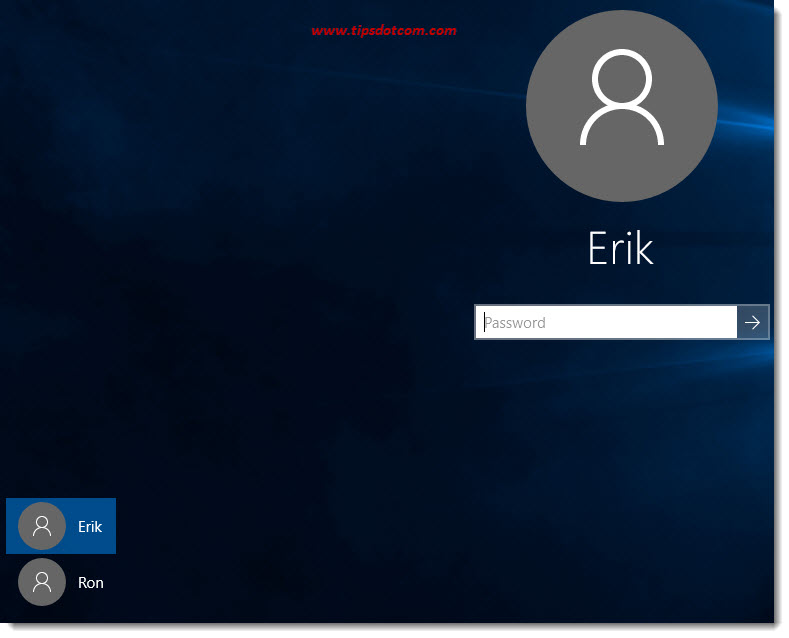 Create User Profile - Create User Accounts in Windows