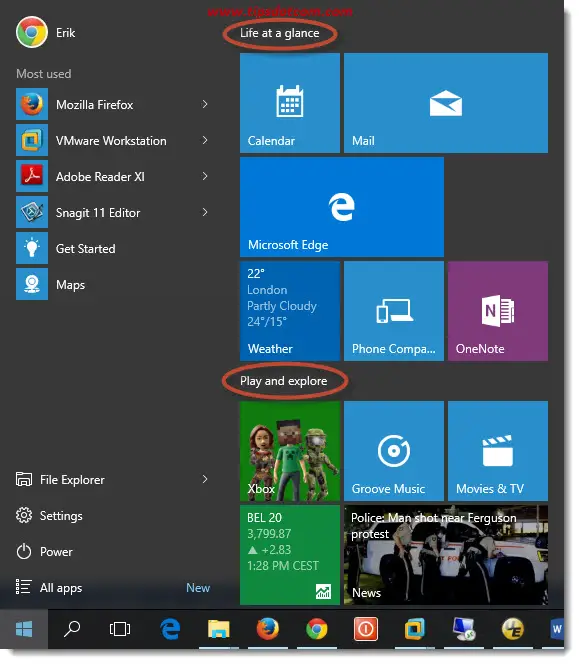 10 startmenu windows See what's