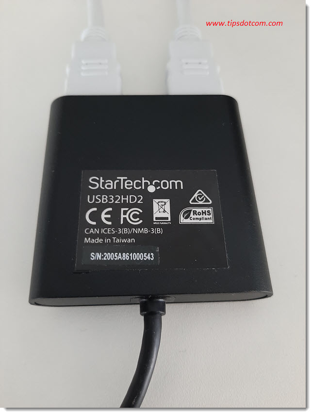 Usb32hd2 alkaen StarTech