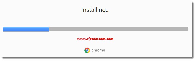 instaling Google Chrome 114.0.5735.134