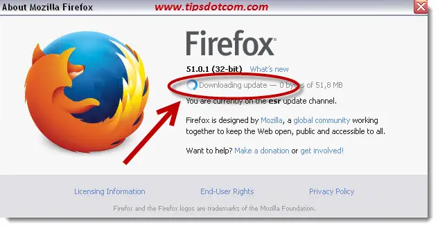 what is mozilla firefox updater