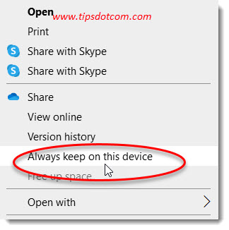 what do the status symbols mean in onedrive