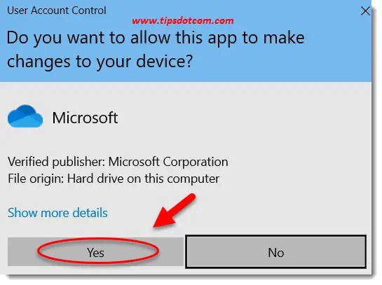 will it hurt to disable microsoft onedrive in start up
