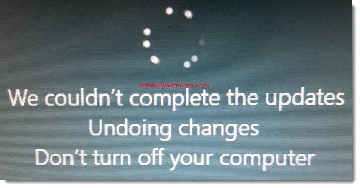 We Couldn't Complete the Updates - Fixing Windows Updates