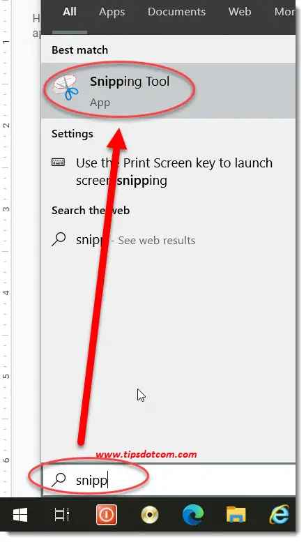 snipping tool download fow windows 10