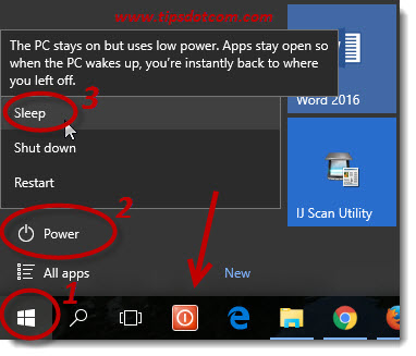 windows 10 does not stay in sleep mode