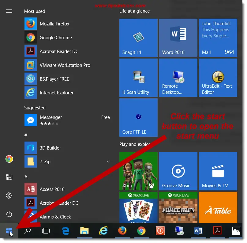 windows 10 start menu not opening powershell fix