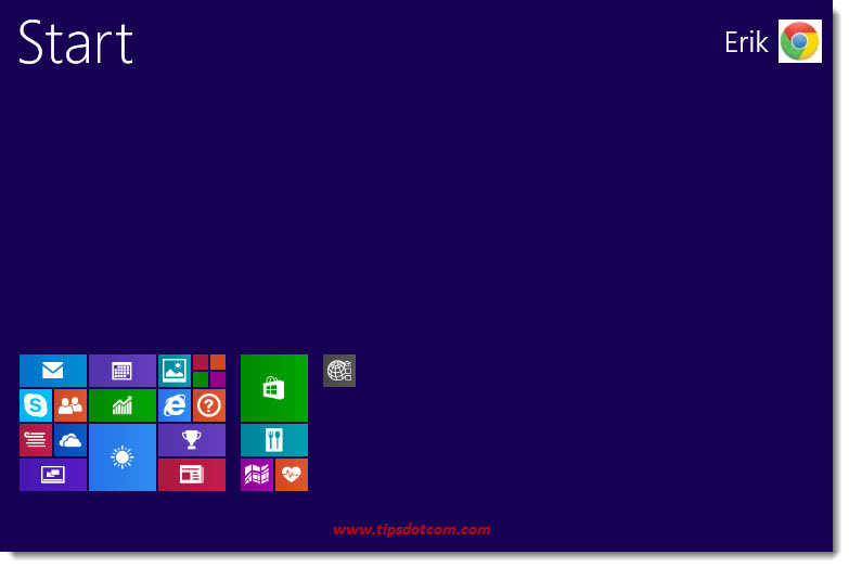 windows 8 zoom out