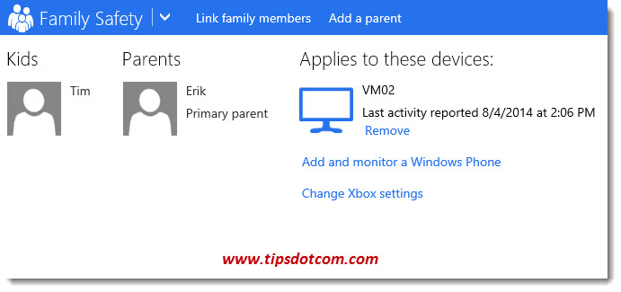 Parental control что это windows