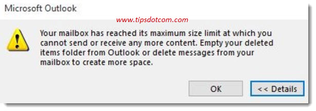 your-mailbox-has-reached-its-maximum-size-limit-solution